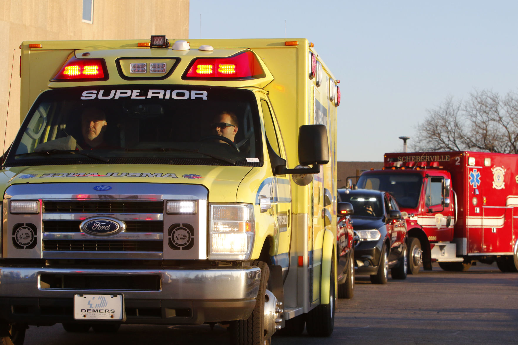 First responders recognize north Lake County health care workers